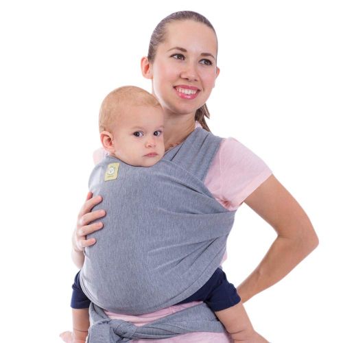  KeaBabies Baby Wrap Carrier All-in-1 Stretchy Baby Wraps - Baby Carrier - Infant Carrier - Baby Wrap - Hands...