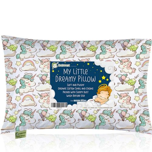  [아마존 핫딜]  [아마존핫딜]KeaBabies Toddler Pillow with Pillowcase - 13X18 Soft Organic Cotton Baby Pillows for Sleeping - Washable and...