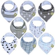 [아마존베스트]Baby Bandana Drool Bibs - Bandana Bibs for Boys, Girls by KeaBabies- Super Absorbent Bandana Drool...