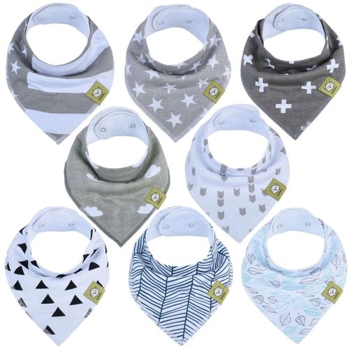  [아마존베스트]Baby Bandana Drool Bibs - Bandana Bibs for Boys, Girls by KeaBabies- Super Absorbent Bandana Drool...