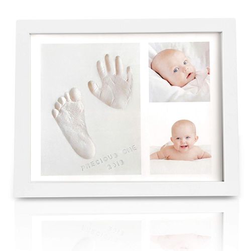  [아마존베스트]KeaBabies Baby Handprint Footprint Keepsake Kit - No Mold Baby Prints Photo Frame for Newborn - Baby...