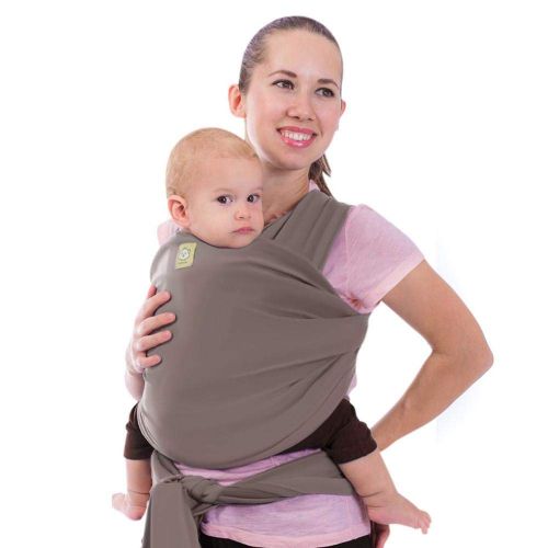  [아마존베스트]Baby Wrap Carrier by KeaBabies - All-in-1 Stretchy Baby Wraps - 3 Colors - Baby Sling - Infant Carrier - Hands-Free Babies Carrier Wraps | Great Baby Shower (Copper Gray)