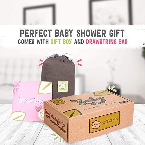  [아마존베스트]Baby Wrap Carrier by KeaBabies - All-in-1 Stretchy Baby Wraps - 3 Colors - Baby Sling - Infant Carrier - Hands-Free Babies Carrier Wraps | Great Baby Shower (Copper Gray)