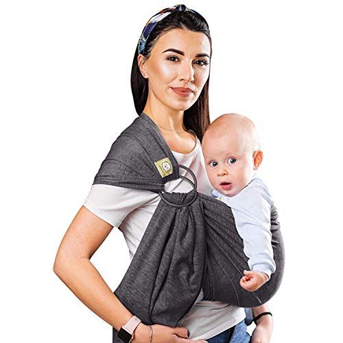  [아마존베스트]KeaBabies Baby Wrap Carrier All-in-1 Stretchy Baby Wraps - Baby Sling - Infant Carrier - Babys Wrap - Hands Free...