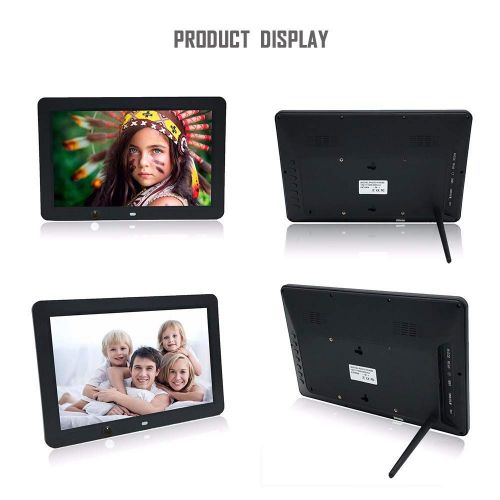  Kecar 12-Inch Digital Photo Frame with Motion Sensor Digital Photo Frame MP3 Music and HD Video Playback,Ultra Slim Design [Ship from USA Directly]