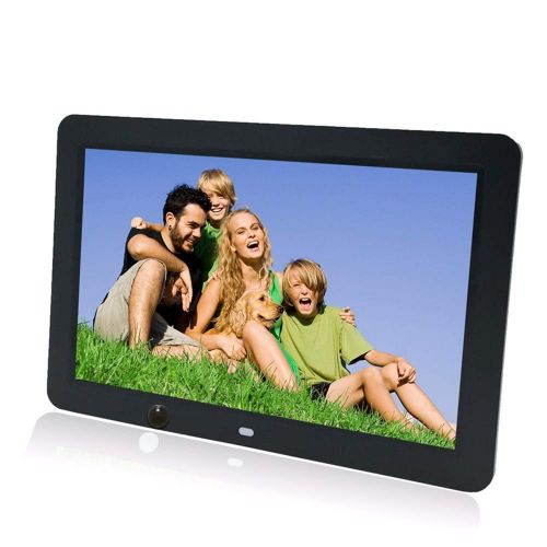  Kecar 12-Inch Digital Photo Frame with Motion Sensor Digital Photo Frame MP3 Music and HD Video Playback,Ultra Slim Design [Ship from USA Directly]