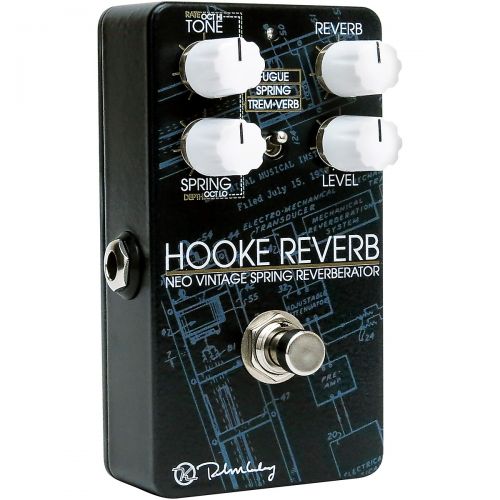  Keeley},description:The Hooke Spring Reverb from Keeley brings vintage tube-amp spring reverb and tremolo into one package. Bring your blackface reverb and tremolo on the road with