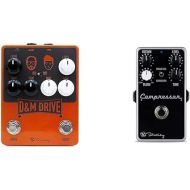 Keeley D&M Drive Overdrive and Boost Pedal (KDMDrive) and Keeley Compressor Plus Pedal (KCompPlus)