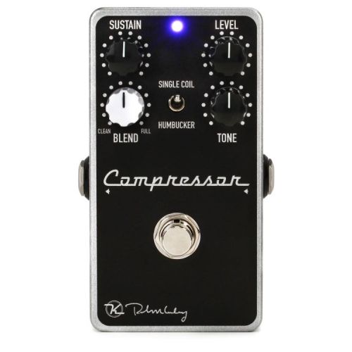  Keeley Compressor Plus 4-Knob Compressor Pedal with Patch Cables