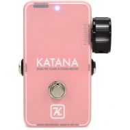 Keeley Katana Clean Boost Pedal - New Light Pink, Sweetwater Exclusive