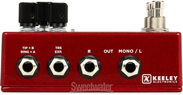  Keeley Halo Andy Timmons Dual Echo Pedal - Andy Apple Red