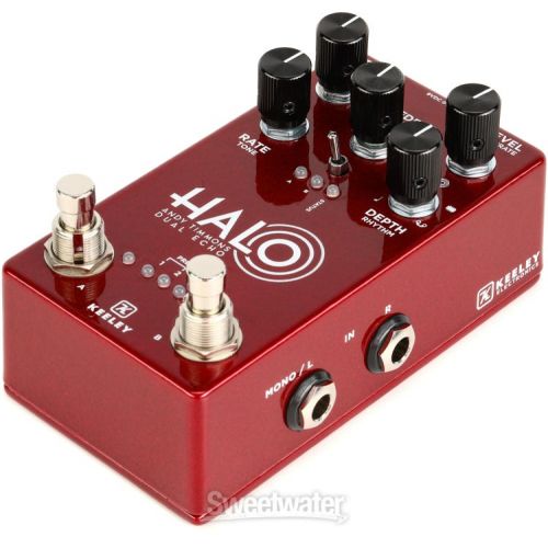  Keeley Halo Andy Timmons Dual Echo Pedal - Andy Apple Red