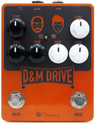  Keeley D&M Drive Dual Drive Boost Pedal