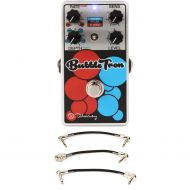 Keeley Bubble Tron Dynamic Flanger Phaser Pedal with Patch Cables