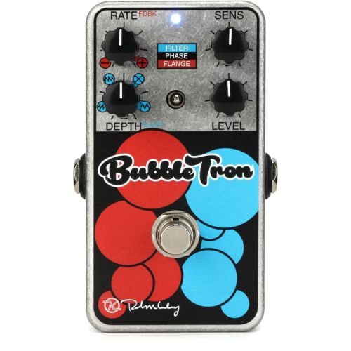  Keeley Bubble Tron Dynamic Flanger Phaser Pedal with Patch Cables