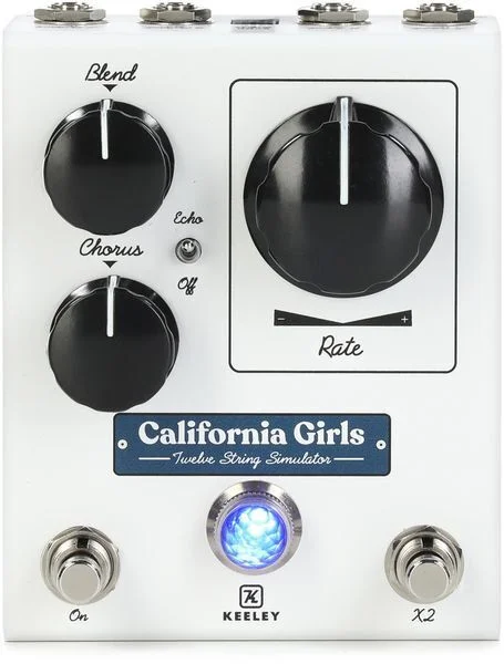  Keeley California Girls Twelve String Simulator Pedal - Sweetwater Exclusive