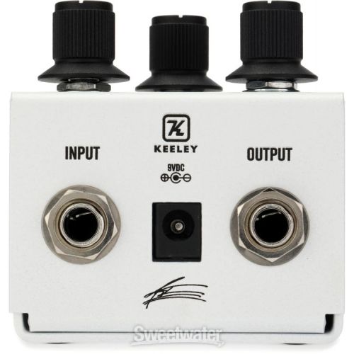  Keeley Andy Timmons Muse Driver Overdrive Pedal - Sweetwater Exclusive White