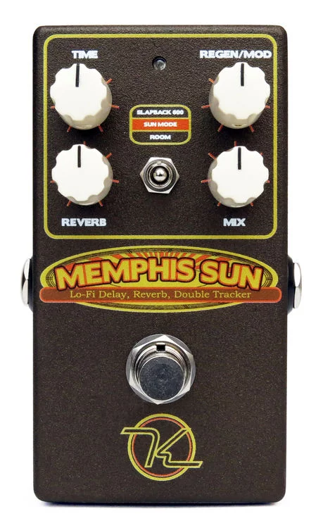  Keeley Memphis Sun Lo-Fi Reverb, Echo, and Double Tracker Pedal