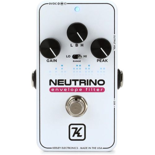  Keeley Neutrino V2 Envelope Filter Pedal with Patch Cables