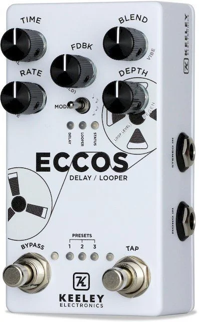  Keeley ECCOS Delay / Looper Pedal