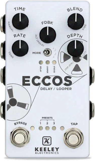  Keeley ECCOS Delay / Looper Pedal