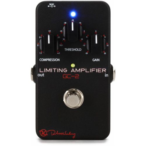  Keeley GC-2 Limiting Amplifier Compressor Pedal with Patch Cables