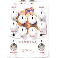 Keeley Caverns V2 Reverb and Delay Pedal, White (KCav2)