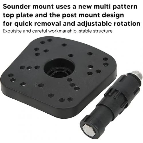  Keenso Fishfinder Mount Rotation Universal Sounder Mount for Marine Electronics Boat/Yacht Parts