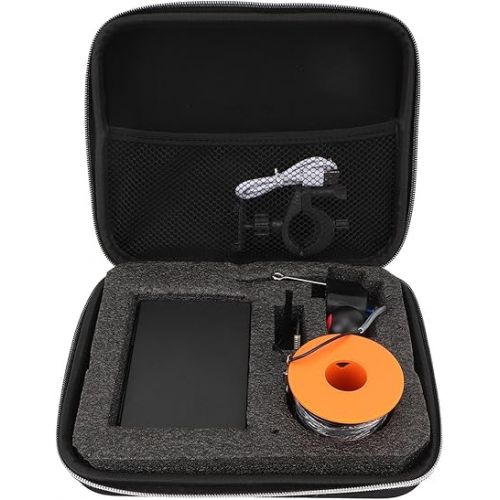  Fish Finder Camera Kit with True Color LCD Display, Ultra HD Sensor Chip, IR Night Light for Underwater Fishing