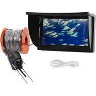 Ultra HD Temperature Sensitive Chip Night Fishing Camera with Long Battery Life, 5.0 Inch Screen Visual Fish Finder for Ponds, Reservoirs and Aquaculture