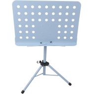 Adjustable Height Sheet Music Stand Multifunctional ABS and Metal Foldable Stand for Musicians Orchestras andPerformances (Blue)