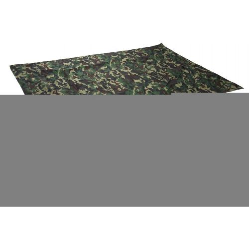  Keenso Camouflage Outdoor Portable Tent Tarp，Nylon Fabric Portable Tent Tarp Lightweight Rainproof Mat RainTent Tarp Shelter