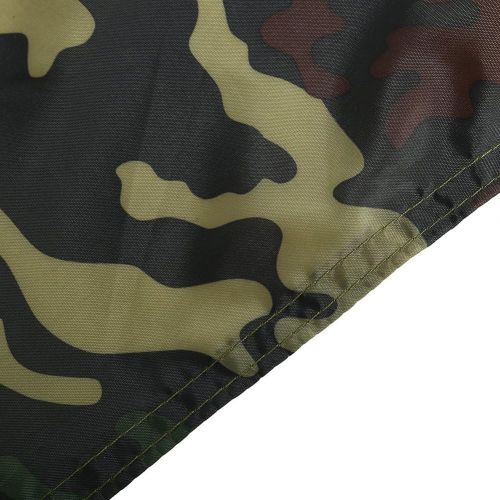  Keenso Camouflage Outdoor Portable Tent Tarp，Nylon Fabric Portable Tent Tarp Lightweight Rainproof Mat RainTent Tarp Shelter