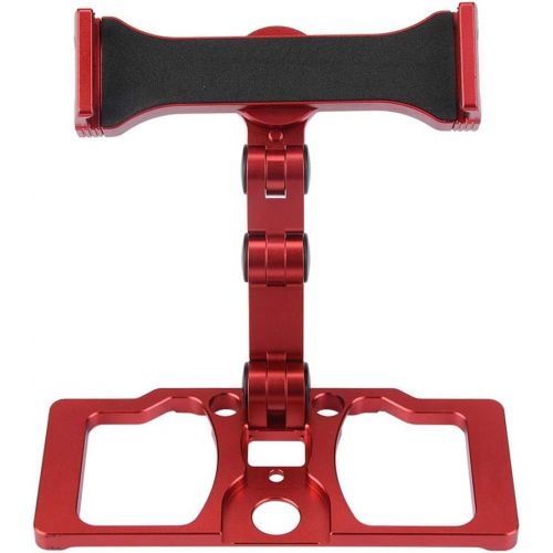  Keenso Controller Holder, Phone Tablet Holder BracketCopatible with DJI Mavic 2/Pro/Air / Spark Drone Remote Controller( Red Without Holder for CrystalSky)