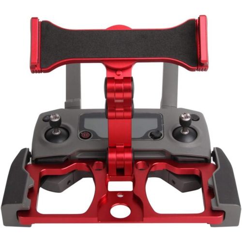 Keenso Controller Holder, Phone Tablet Holder BracketCopatible with DJI Mavic 2/Pro/Air / Spark Drone Remote Controller( Red Without Holder for CrystalSky)