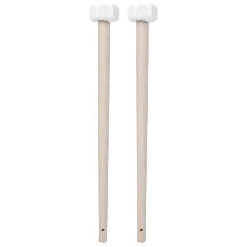  [아마존베스트]Keenso Small Gong Hammer, 2 Pieces Maple Wood Small Gong Hammer Gong, Mallet Percussion Musical Instrument Accessories