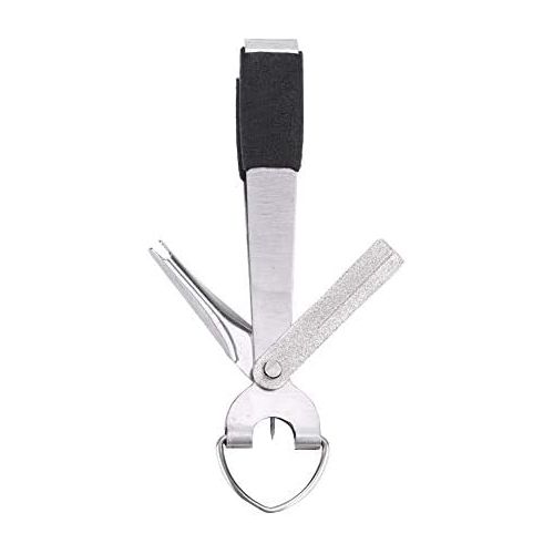  [아마존베스트]Keenso Fishing Quick Knot Binder Tool Multifunctional Stainless Steel Line Cutter Clipper Nipper Tackle