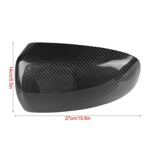  Carbon Fiber Rearview Mirror Cover Housing Caps, Keenso Door Side Mirror Shell Housing Caps For Bmw X5 E70 X6 E71