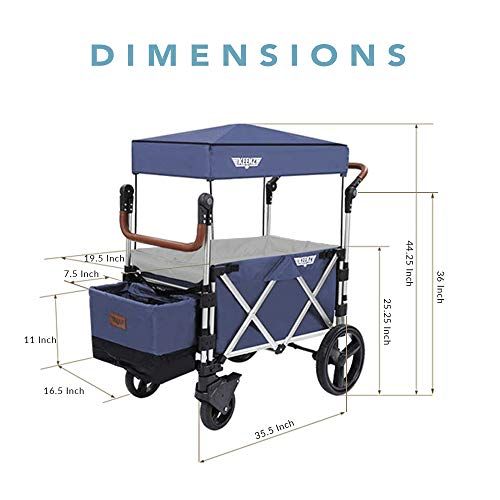  [아마존베스트]Keenz 7s Stroller Wagon, Blue