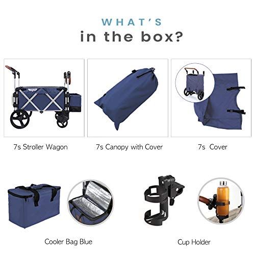  [아마존베스트]Keenz 7s Stroller Wagon, Blue