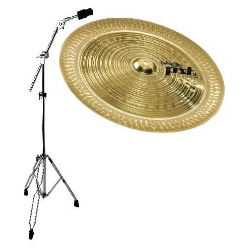  [아마존베스트]Keepdrum PAISTE PST3LBD25China Cymbal 18Boom Cymbal Stand