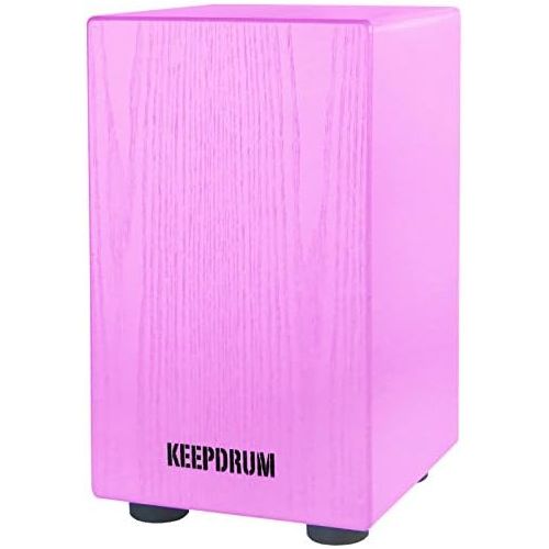  [아마존베스트]keepdrum DC1M PK Junior Cajon for Children Pink Drum Stool