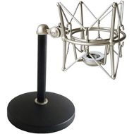 [아마존베스트]Keepdrum MS088Microphone Shock Mount + MS032Microphone Table Stand