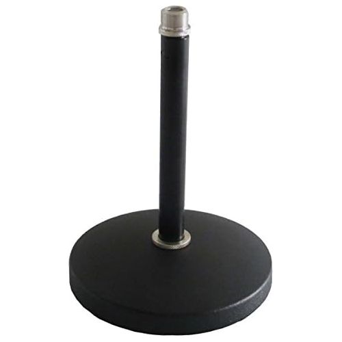  [아마존베스트]keepdrum MS032 Microphone Stand Table Tripod Podcast Table Microphone Tripod 3/8 Inch 5/8 Inch