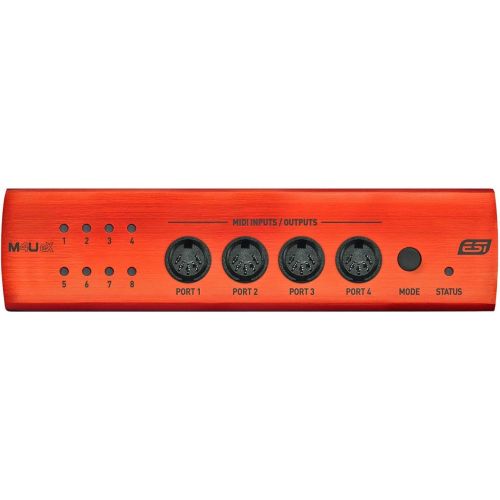  [아마존베스트]ESI M4U eX USB 3.0 MIDI Interface with 8 Ports and Keepdrum MIDI Cable 2 m