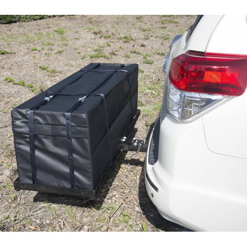  KEEPER 07208 Black Waterproof Hitch Rack Bag (11 Cubic Feet)