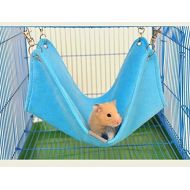 Keersi Winter Warm Plush Hammock Swing Hanging Bed Nest House for Pet Syrian Hamster Gerbil Rat Mouse Chinchillas Guinea Pig Squirrel Small Animal Cage Toy