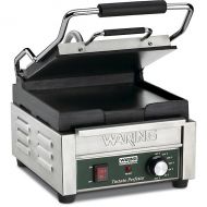 Kegworks Waring Compact Italian-Style Panini Grill - Panini Perfetto Ribbed Cast Iron Plates