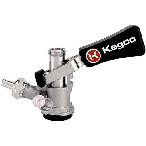  Kegco KC KTS97D-W D System Keg Tap, Stainless Steel