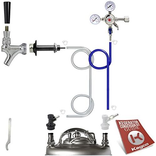  [아마존베스트]Kegco BF SHCK-NT Conversion Kit, 1 Faucet without Tank, Standard